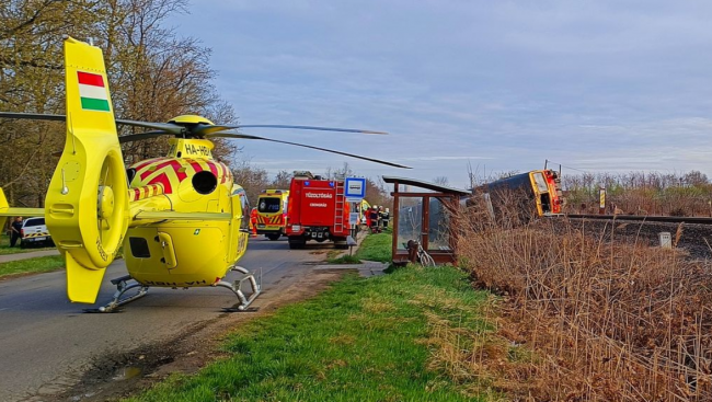 Macaristan'da tren kazası: Ölü ve yaralılar var